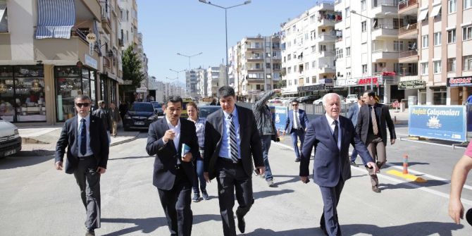 Türel, Cumhurbaşkanı Erdoğan’ın Açacağı Tonguç Caddesi’ni İnceledi