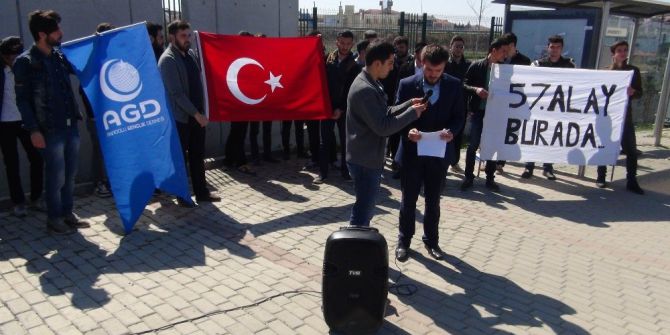 Üniversiteli Gençlerden Kudüs’te Ezan Yasağına Tepki