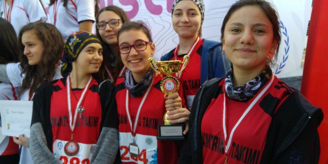 15 Temmuz Şehitler Fen Lisesi Oryantiring’de Türkiye Derecesi Aldı