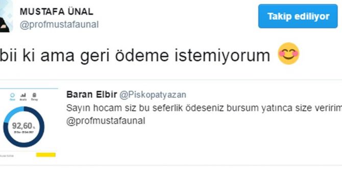 Telefon Faturasını Rektöre Ödetti