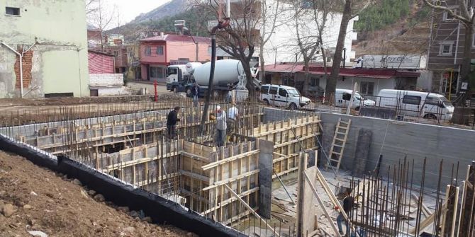 Ünlü Kaplıca Köyünde Vatandaşlar İçin Kaplıca Havuzu Yapılıyor