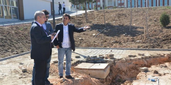 Bilecik Belediye Başkan Yardımcısı Abdullah Ay Devam Eden Çalışmaları Yerinde İnceledi