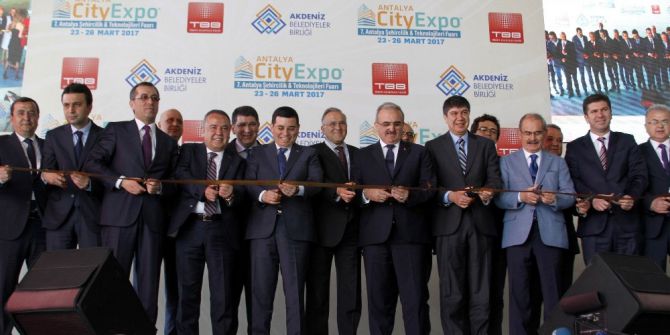 7’nci Antalya Şehircilik Ve Teknolojileri Fuarı Yüzde 100 Büyümeyle Açıldı