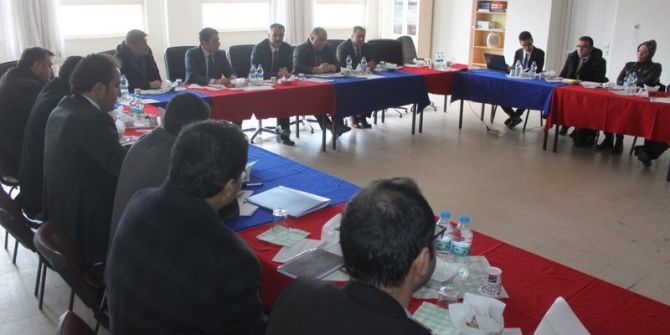 Gevaş’ta Ybo Müdürleri Toplantısı