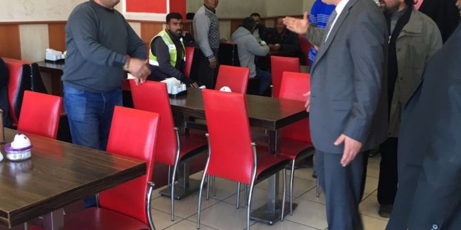 Mhp Kars İl Başkanı Yaver Özcan Selim’de Esnafla Buluştu