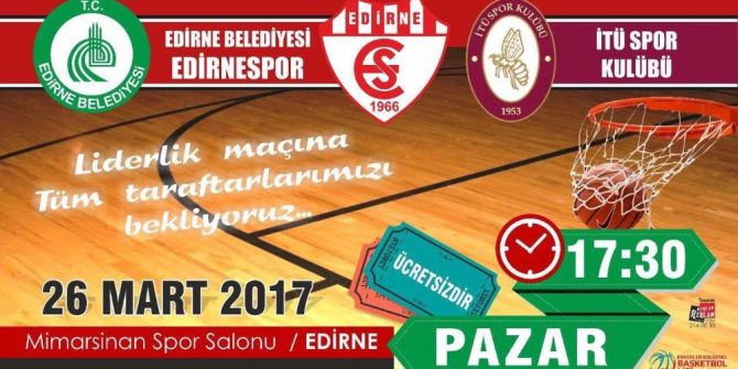 Edirne Belediye Başkanı Gürkan’dan Liderlik Maçına Davet