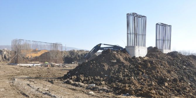 Bozüyük’te Üst Geçit Çalışmaları Hızlandı