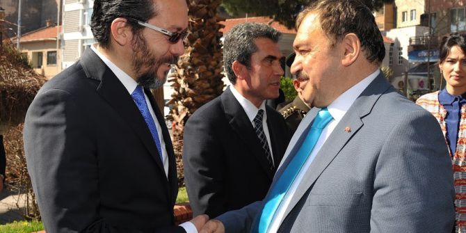 Adü Rektörü Bircan, Bakan Eroğlu İle Görüştü