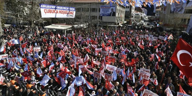 Ankara Büyükşehir Belediye Başkanı Gökçek Çubuk’taki Mitingde Konuştu