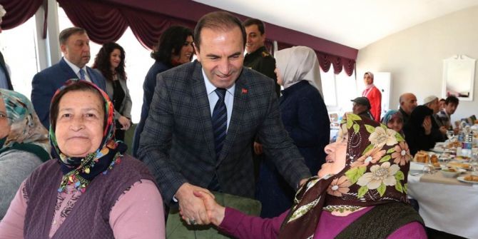 Huzurevi Sakinleriyle Yemekte Buluştular