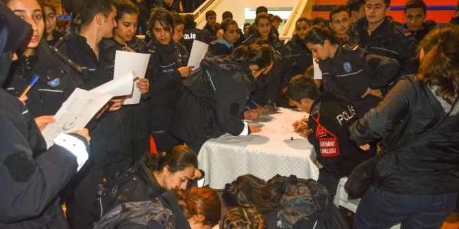 Polis Adaylarına Organ Bağışı Anlatıldı