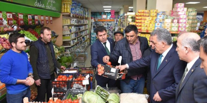 Ak Parti Genel Başkan Yardımcısı Yazıcı’nın Esnaf Ziyareti