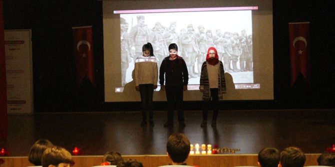 Çanakkale Zaferi Çınar Kolejinde Coşkuyla Kutlandı