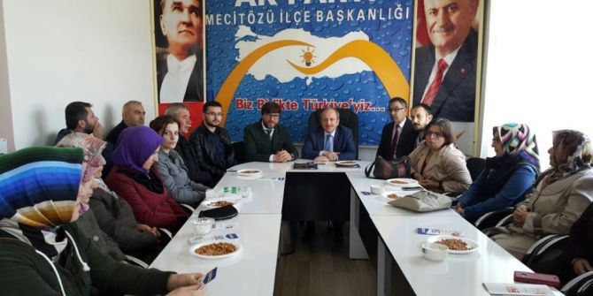 Ak Parti İl Başkanı Karadağ Mecitözü İlçe Teşkilatıyla Biraraya Geldi