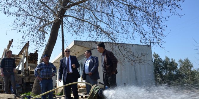 Çamdibi Ovasına Can Suyu