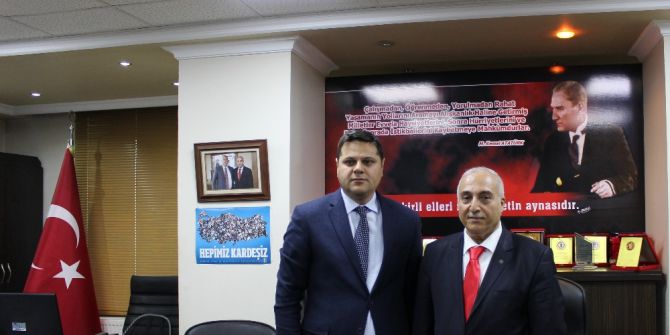 Kaymakam Öztürk’en Başkan Karael’e Ziyaret