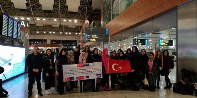 Öğrenciler Almanya’da Staj Gördü