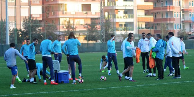 Aytemiz Alanyaspor 7 Eksikle Çalıştı