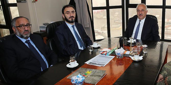 İl Müftüsü Karabayır’dan Başkan Sazlı’ya Ziyaret