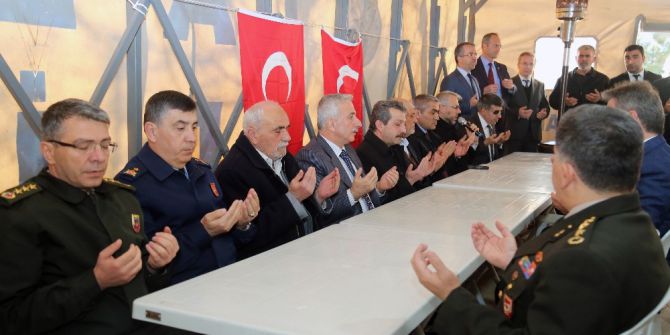 Vali Kamçı Şehit Mahmut Yıldırım’ın Mevlidine Katıldı
