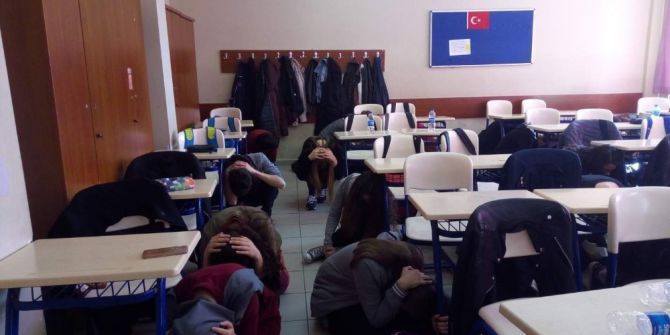 Liselilere Yönelik Tatbikat Devam Ediyor