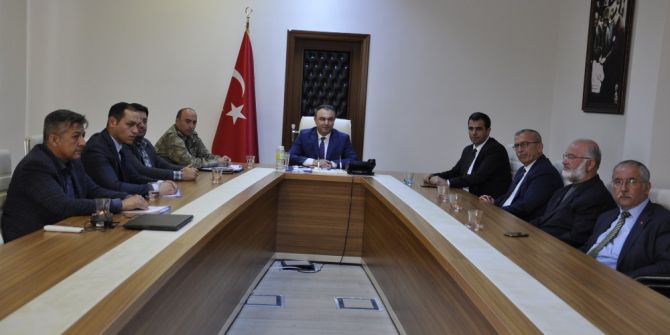 Dörtyol’da Seçim Güvenliği Toplantısı