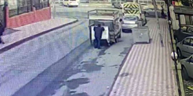 (Özel Haber ) Çöp Konteynerlerini Çalan Hırsızlar Suçüstü Yakalandı