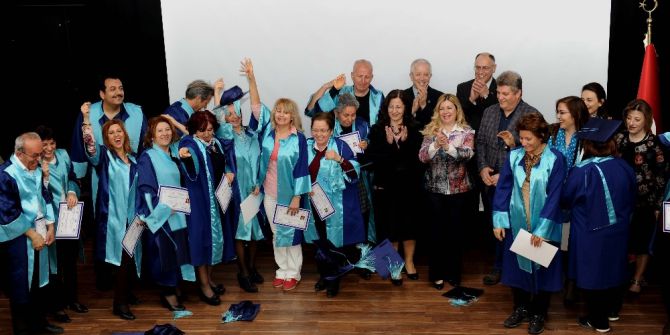 Aile Üniversitesinde Anne Ve Babalar Kep Attı