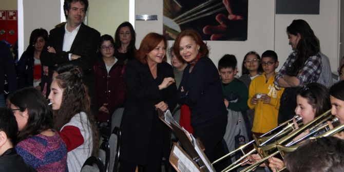 Dünyaca Ünlü İkili, Harika Çocukları Ziyaret Etti