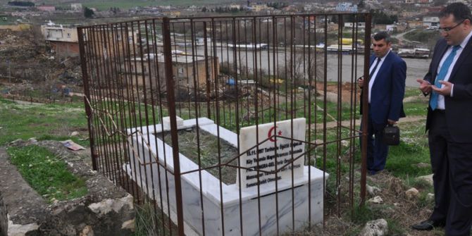 Hasankeyf’te Şehitlere Vefa