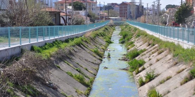 Sulama Kanalına Demir Korkuluklu Önlem