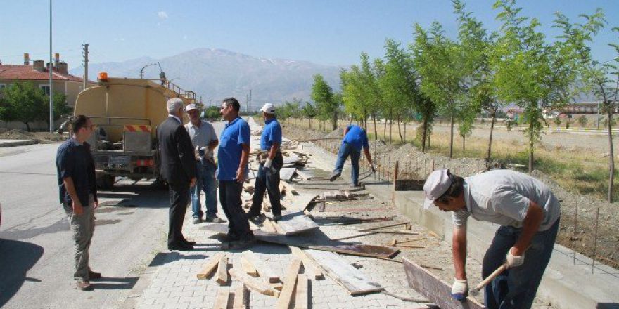 Geçit Deresi Rekreasyon Projesinde Çalışmalara Başlandı