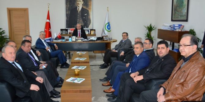 Disk Genel Başkanı Beko Başkan Albayrak’ı Ziyaret Etti