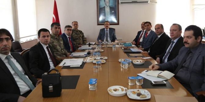 Muş’ta Seçim Güvenliği Toplantısı