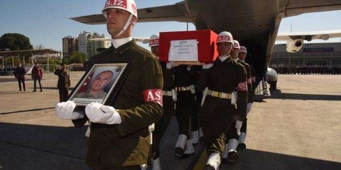 Şehid Uzman Çavuş Acıbucu’nun Naaşını Bakan Soylu Uğurladı