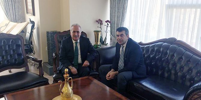 Rektör Çomaklı’dan Milli Eğitim Müsteşarı Yusuf Tekin’e Ziyaret