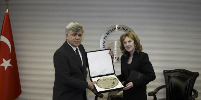 Slovakya Büyükelçisi, Büyükşehir Belediyesi’ni Ziyaret Etti