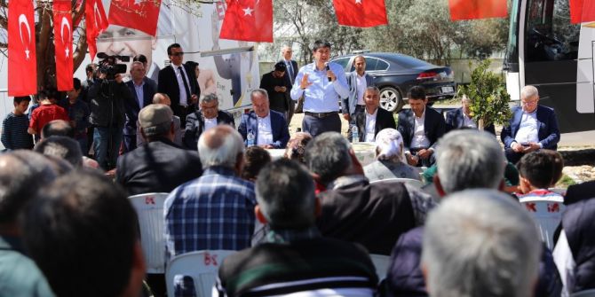 Başkan Türel, Aksu İlçesinde