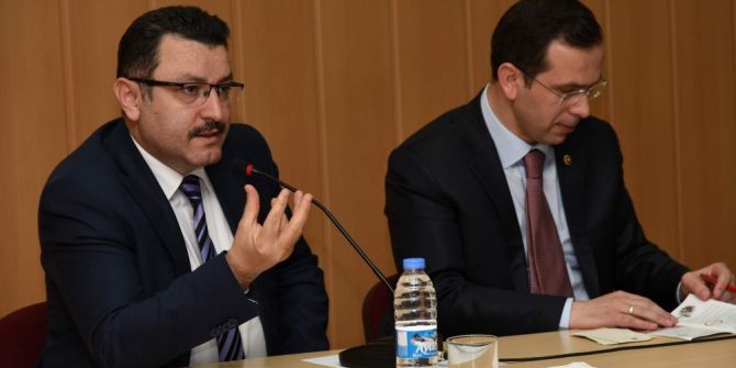 Başkan Genç ’Cumhurbaşkanlığı Hükümet Sistemi’ Panelinde Konuştu