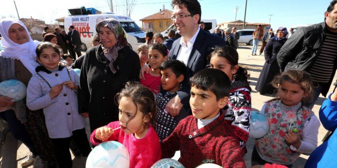 Başkan Yazgı Mahalle Mahalle Cumhurbaşkanlığı Sistemini Anlatıyor