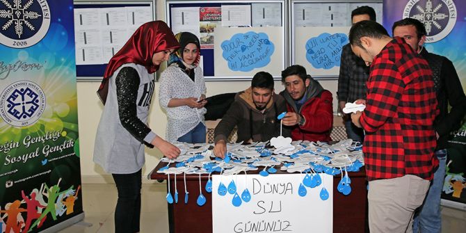 Dünya Su Gününde Anlamlı Etkinlik