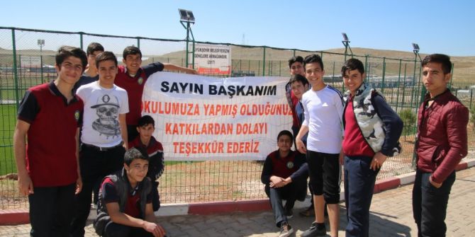 Meslek Lisesi Öğrencileri Spor Kompleksine Kavuştu