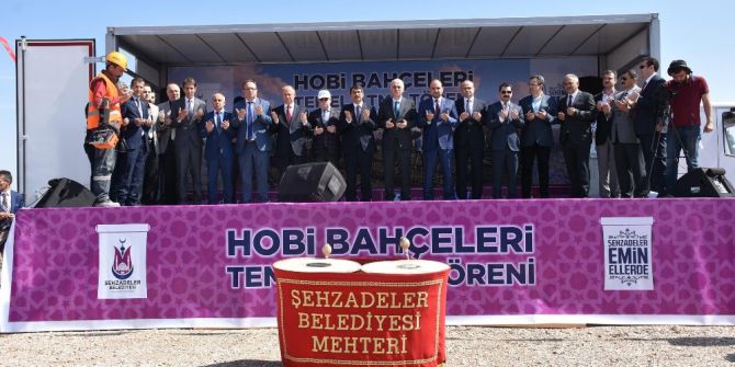 Hobi Bahçeleri Projesinin Temelleri Atıldı