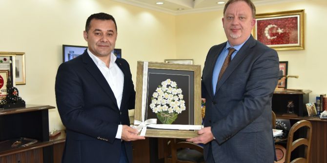 Rusya Başkonsolosu’ndan Başkan Yücel’e Ziyaret