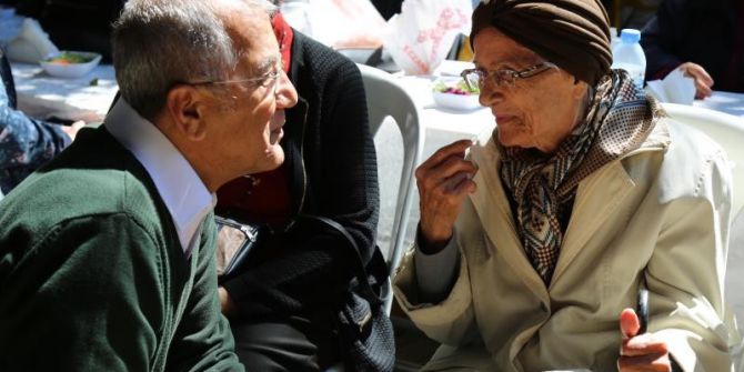 Mezitli’de Çocuklar İle Yaşlılar Bir Araya Geldi