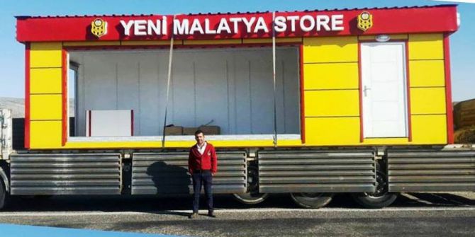 Evkur Yeni Malatyaspor Lisanslı Ürün Satışı İçin Konteyner Satış Mağazalarını Faaliyete Geçirecek