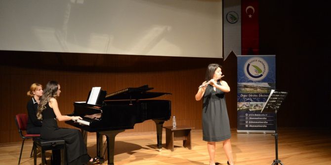 Flüt Ve Piyano Resitali Büyük İlgi Gördü