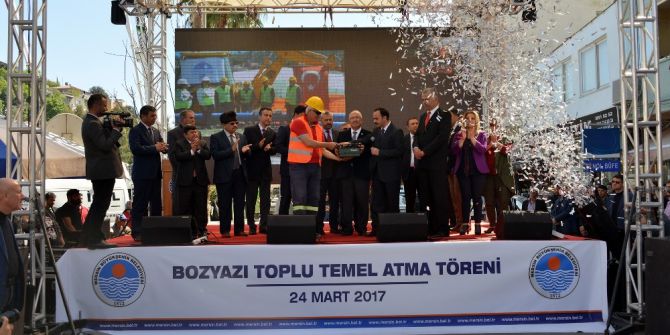 Bozyazı’da İnşaatına Başlanacak Tesislerin Temeli Atıldı