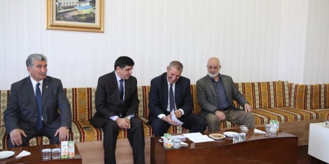 Milletvekili Aras, Rektör Alma’yı Ziyaret Etti