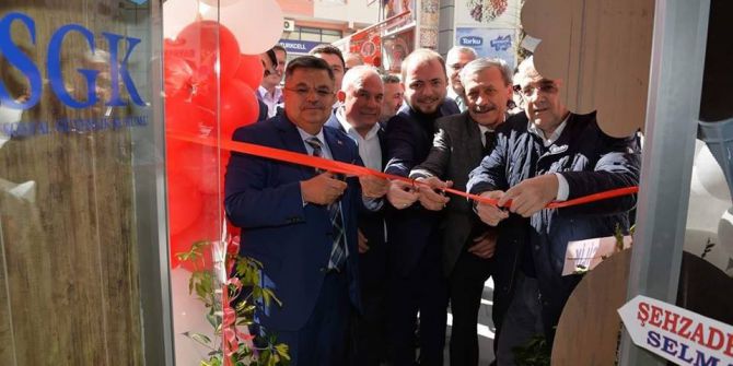 Başkan Yağcı’dan Medikal Dükkan Açılışı